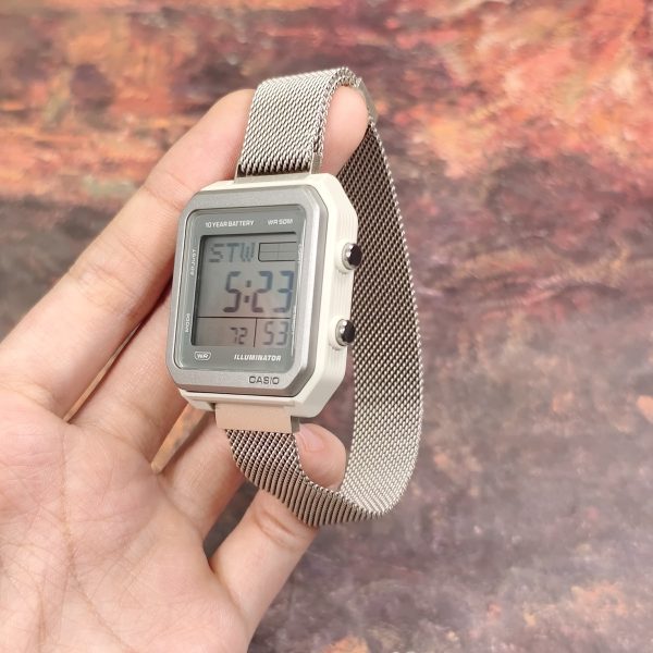 Кастомные часы Casio W-221H Лунная Сеть — фото 5548