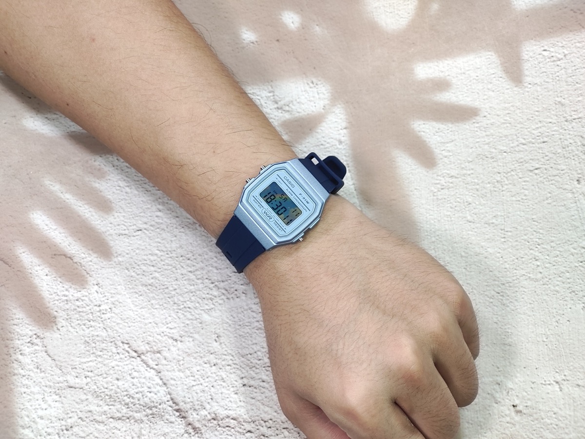 Кастомные часы Casio F-91WS Мелкое Море — фото 5585