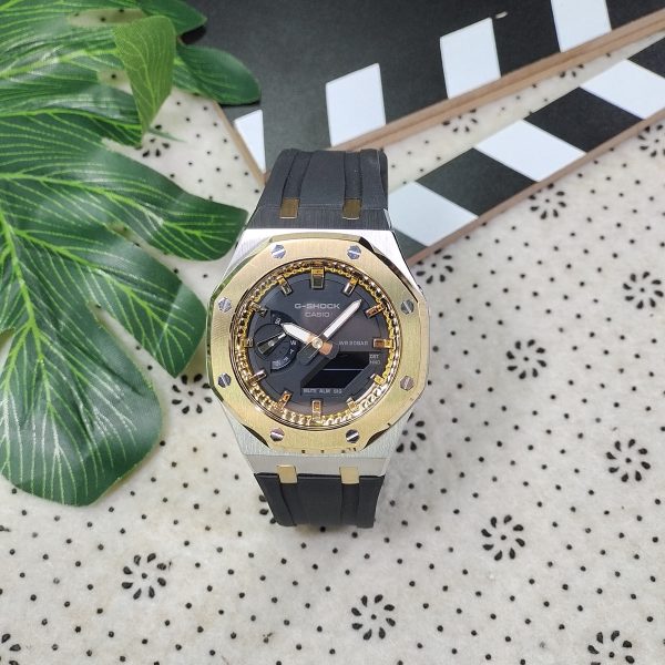 Кастомные часы Casio Midnight Gold — Полуночное Золото — фото 5768
