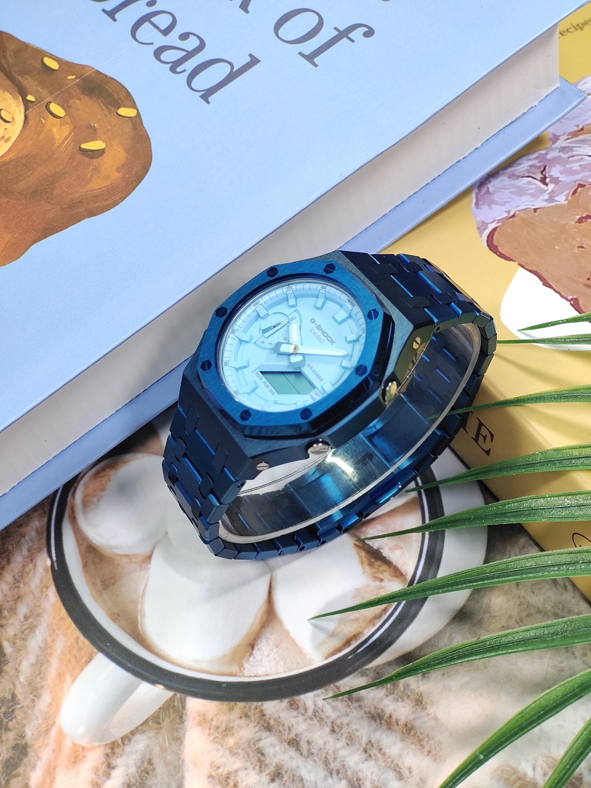 CASIOAK GA2100 CASIO G-SHOCK MOD Ледяной Блик CUSTOM WATCH — фото 1