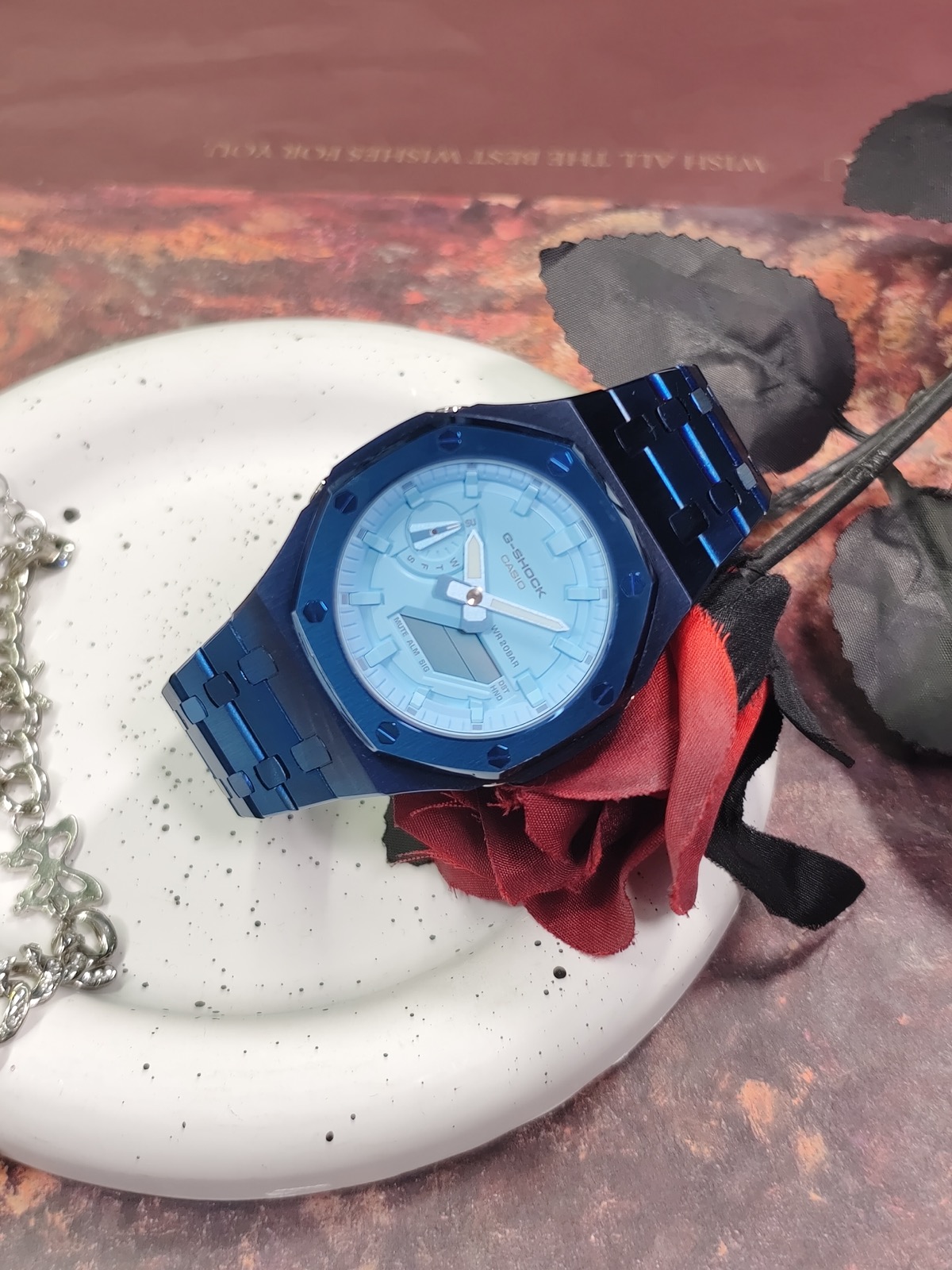 CASIOAK GA2100 CASIO G-SHOCK MOD Ледяной Блик CUSTOM WATCH — фото 5