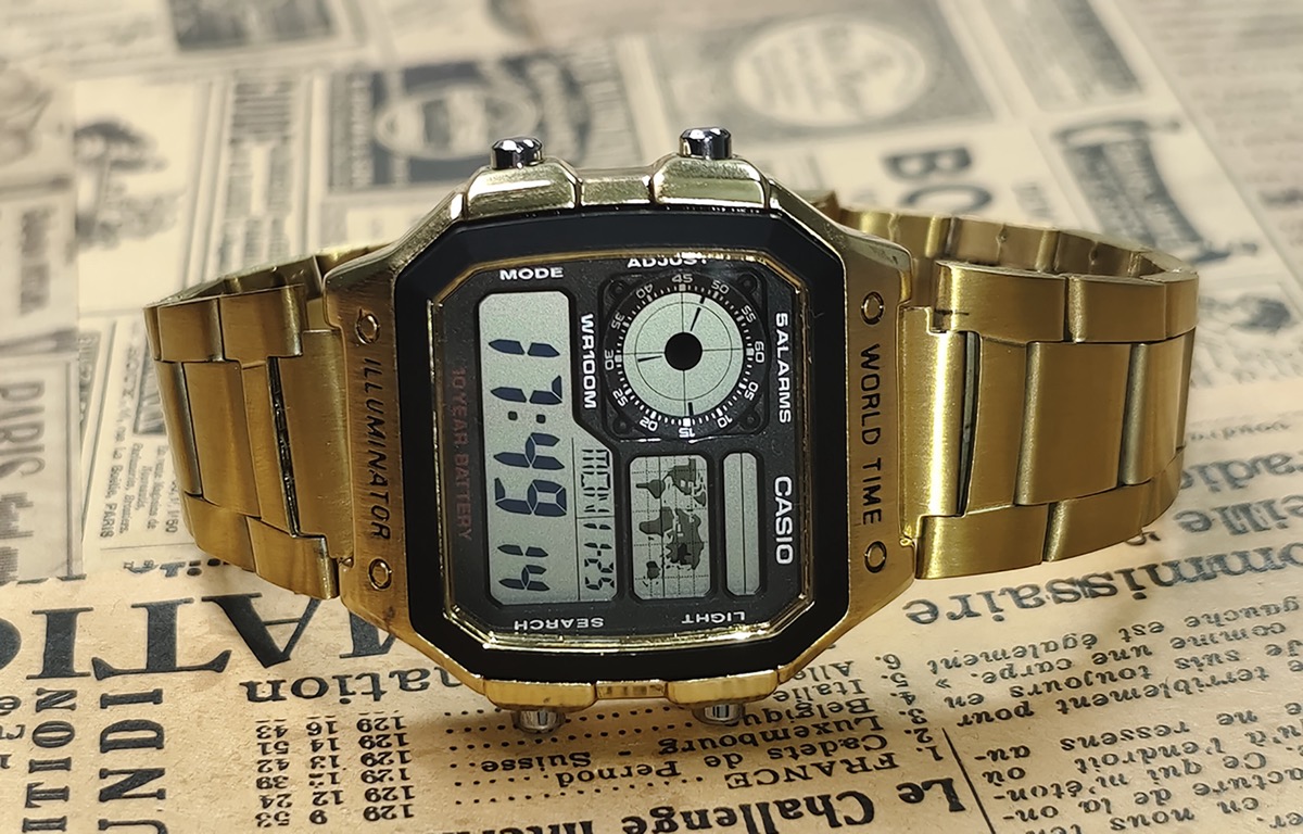 CASIOAK CASIO G-SHOCK MOD Золотая Эпоха Custom Watch — фото 3