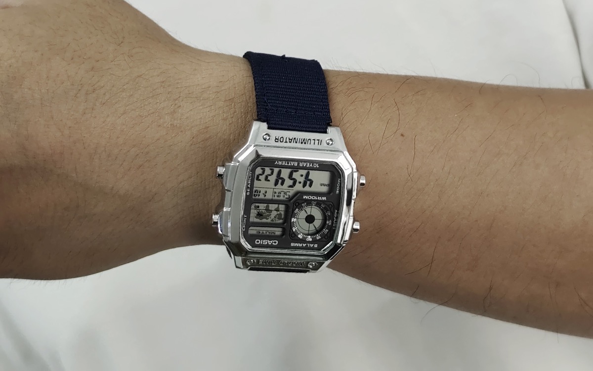 CASIOAK CASIO G-SHOCK MOD Серебряный Страж Синий Custom Watch — фото 1