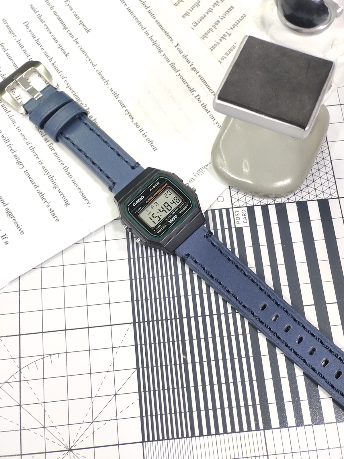 Кастомные часы Casio F-91W — фото 4