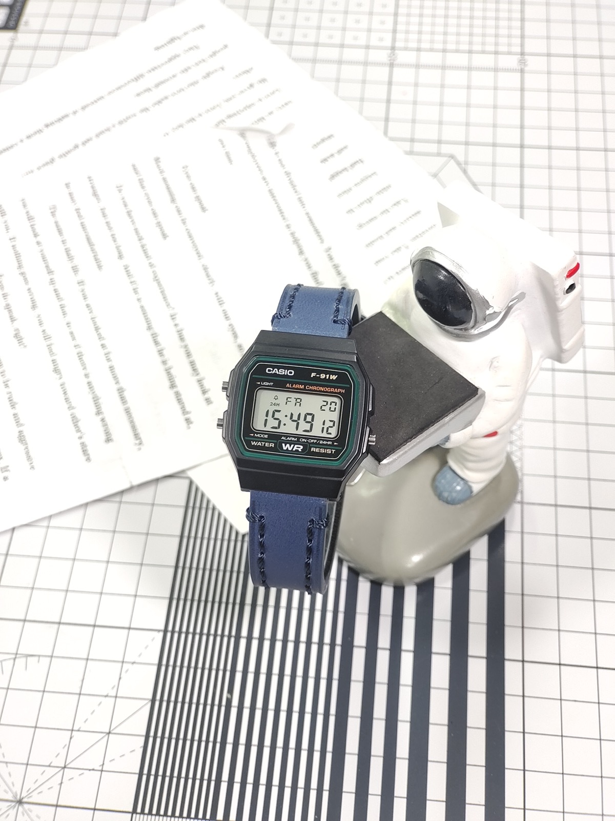 Кастомные часы Casio F-91W — фото 5