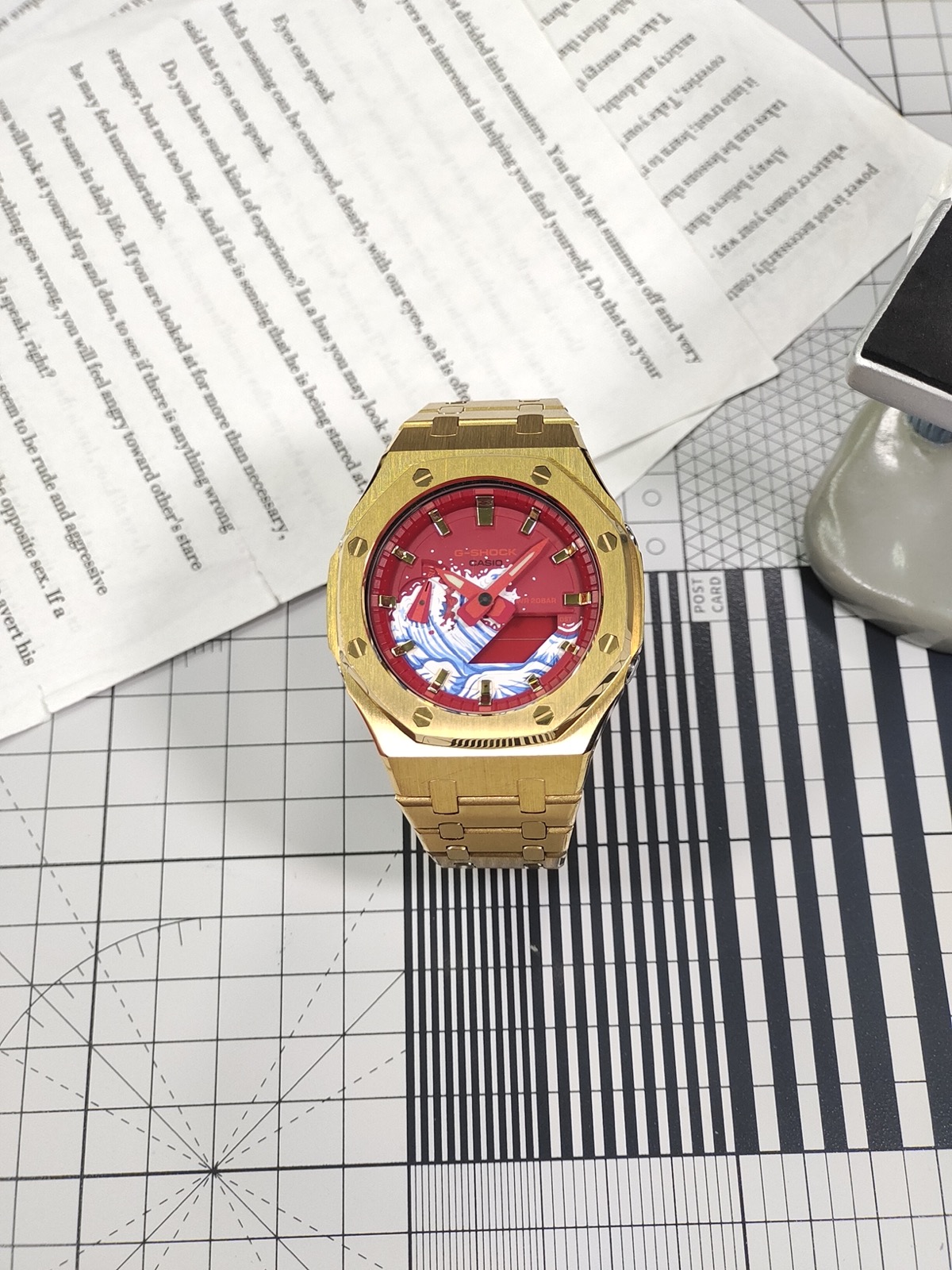 Кастомные часы Casio GA-2100 — фото 5