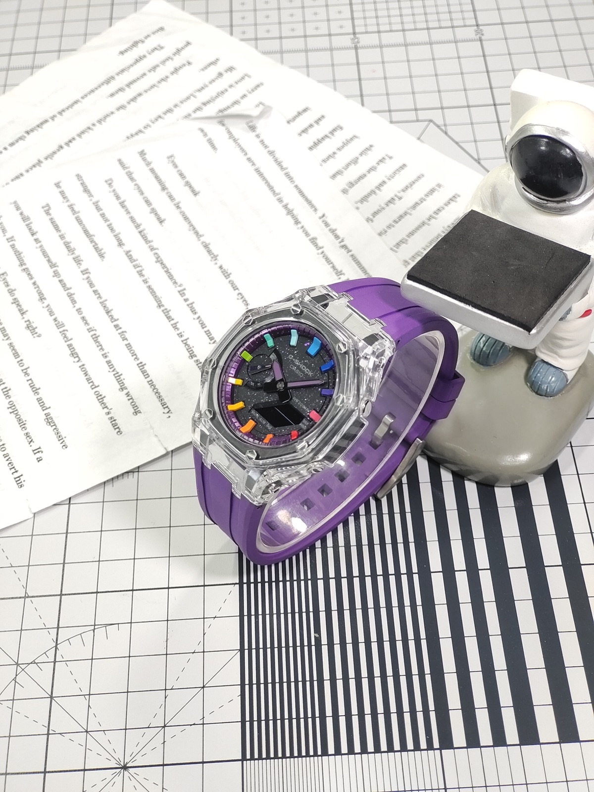 Кастомные часы Casio GA-2100 — фото 5